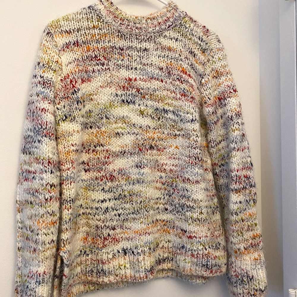Lou & Grey Rainbow Knit Sweater
